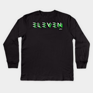 ELEVEN ELEVEN BREAK GREEN 2 Kids Long Sleeve T-Shirt